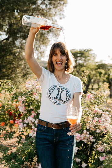 Alice Sutro, winemaker at Sutro Wines. Photo courtesy of Sutro Wines