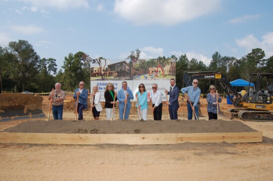 Breaking ground on Safe Harbor's new home!