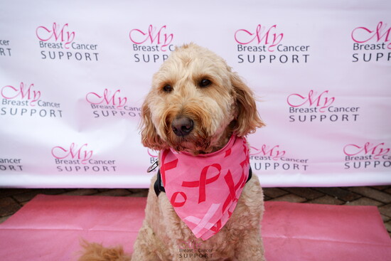 Rudy, supporter and 5K mascot