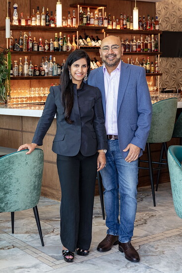 Sukhu and Ajit Kalra of Indus Progressive Indian