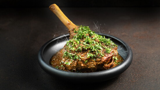 Lamb shank curry (credit: Simi Jois)