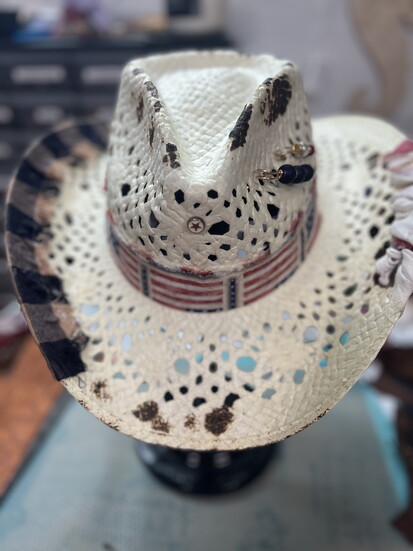 Not your mother's straw hat!