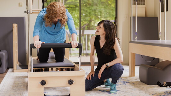 Kate Wheeler, a nationally certified Pilates teacher