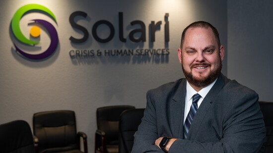 Justin Chase, CEO of Solari Crisis & Human Services