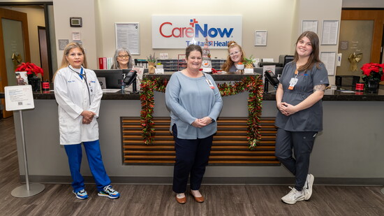 The Hendersonville CareNow Urgent Care team is ready to serve patients.
