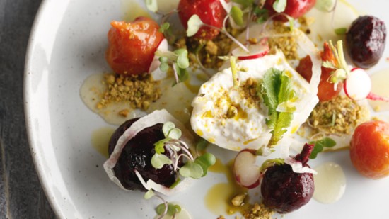 Chiogga beet salad at The Cottage. (photo: The Cottage)