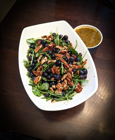 Arugula Blueberry Summer Salad