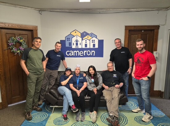 Gorbel volunteers at Cameron Community 