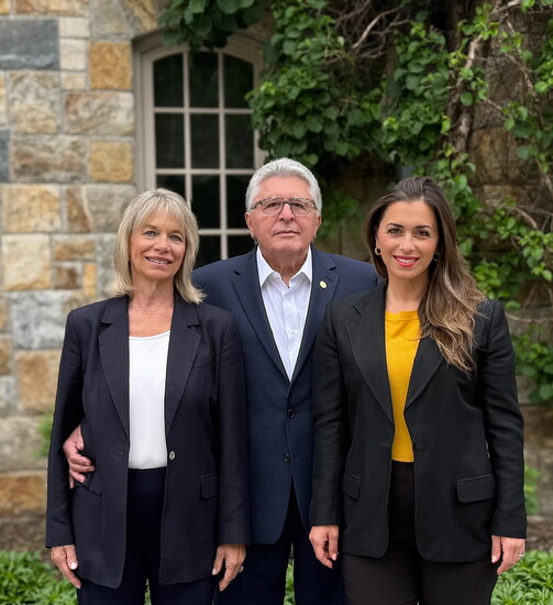Melissa Arcudi with her parents Marshall and Anne DeCristofaro