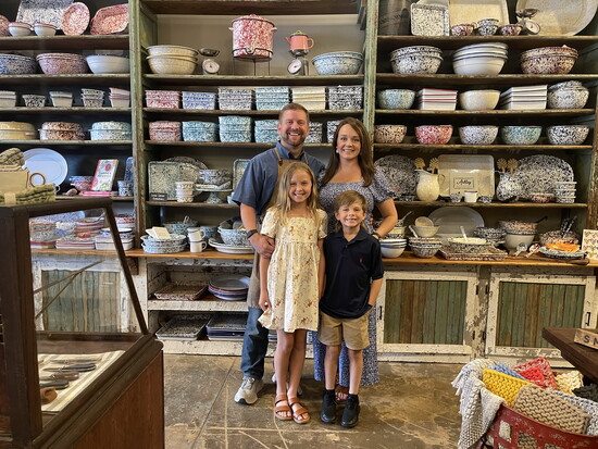 Ryne and Heather Ashley with their children