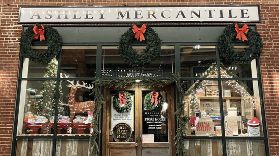 Ashely Mercantile is located at 105 First Ave. NE, Cullman.