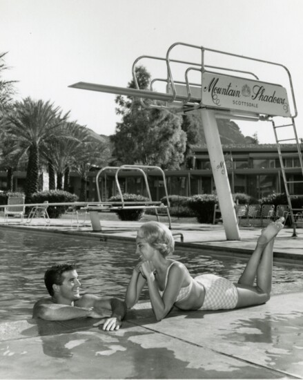 Historic Pool Couple