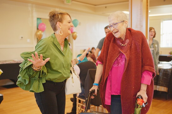 Teri Karjala saw the art Robin Eicher made for her