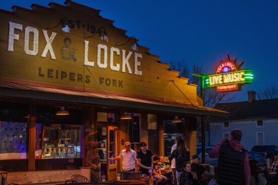  Fox & Locke has been restored as the original name of Leiper’s Fork Puckett’s. Photo: Meghan Aileen 