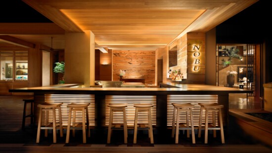 NOBU LĀNA‘I showcases signature new-style Japanese cuisine, as well as new creations infusing local ingredients.