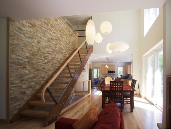 The interior of a Wolfworks home.