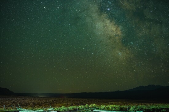 Milky Way from Idaho Dark Sky Reserve, Stanley
