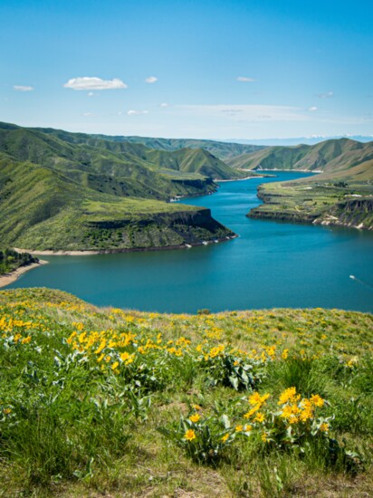 Lucky Peak State Park Reservoir