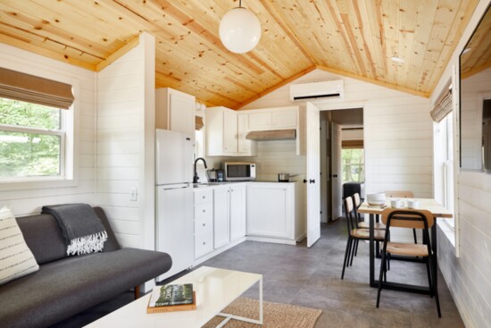 Catskills Family Cabin Living Room