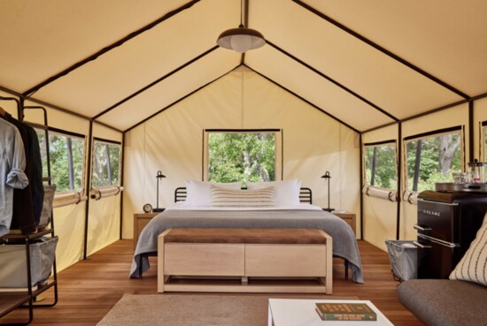 Luxury Tent Interior - Cape Cod