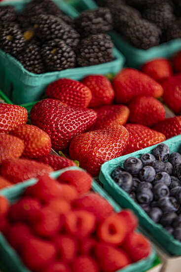 Berries and homemade strawberry jam connect one farmer’s love of family with her customers.