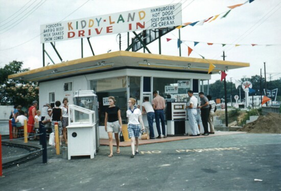 Kiddy Land Amusement Park, now Everly Brothers Park at Kingston Pike and Forest Park Blvd.