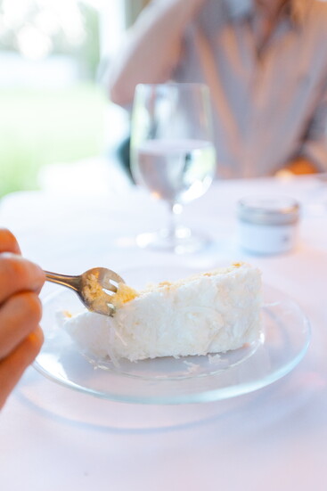 Sweet Coconut Crème Bombe 
