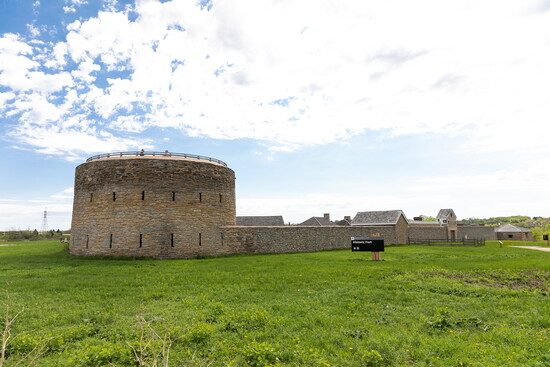 Historic Fort Snelling Round Tower.