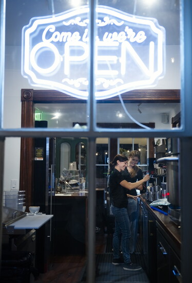 "Come in, We're Open!"