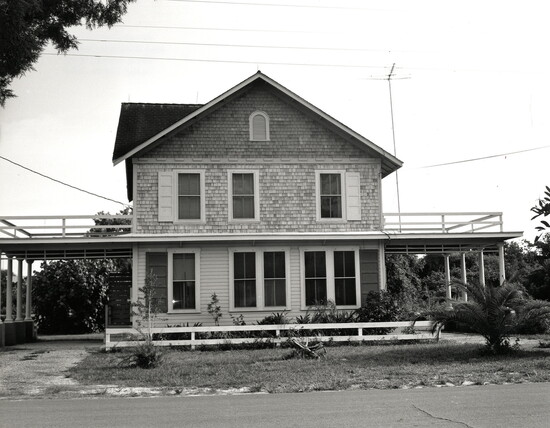 Lord-Higel House in the 1960s on La Gina Drive. (Courtesy of Venice Historical Resources)