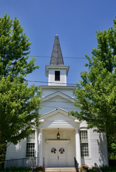 Historic Long Grove Community Church.