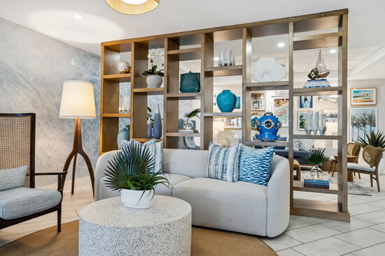 The lobby. Captured by Crown