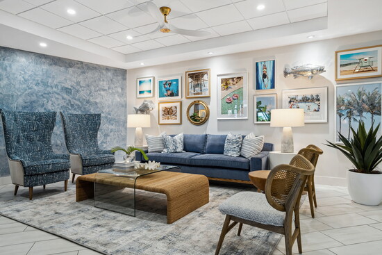 The lobby. Captured by Crown