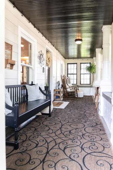 to think of all the different views seen from this front porch at 108 N. Caroline St. Photography by Sharmila Taylor