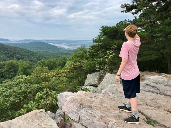 Kids can enjoy many of the hikes in the area. 