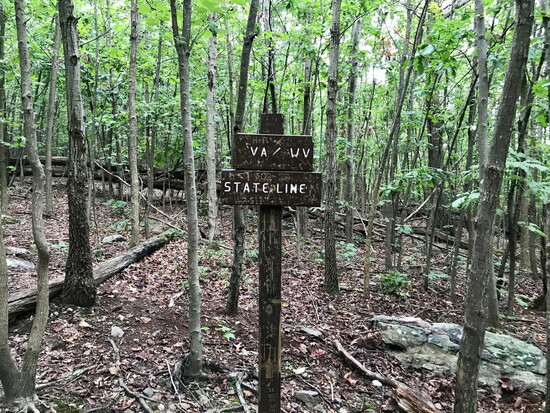 Numerous trails straddle the Virginia-West Virginia border.