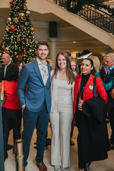 A night of new connections and old friends