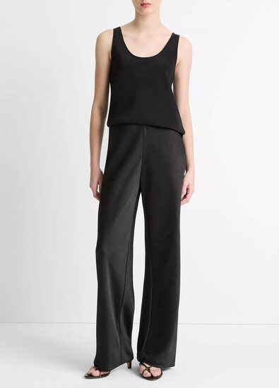 Vince Fluid Satin Bias Pant
