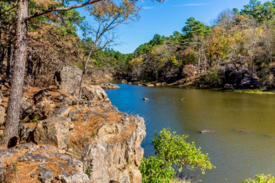 Mountain Fork River in southeast Oklahoma