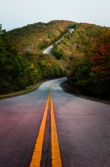 Talimena National Scenic Byway is Oklahoma's most renowned fall foliage drive