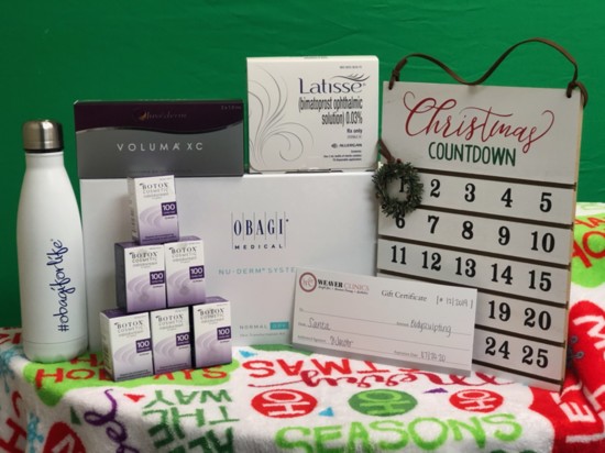 From Weaver Clinics, products and treatments to help you look and feel your best. ($20 and up)