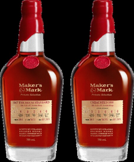  Maker’s Mark® Private Selections: “Undaunted 1881” and “1867 The House Standard”