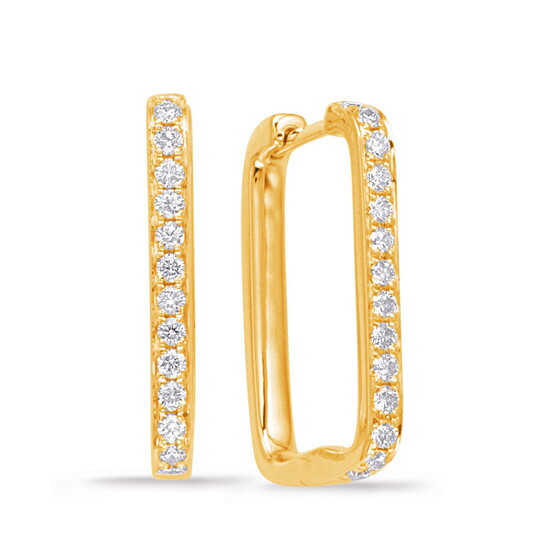 Diamond earrings from Kruger Diamond Jewelers.