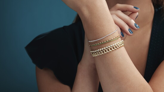 Stackable Tennis Bracelets