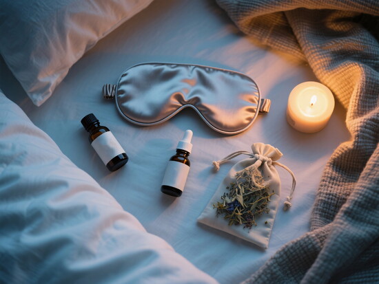 Weighted Silk Eye Mask