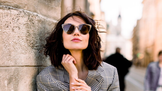 For her: Ray-Ban Meta Wayfarers: Sunglasses with built-in audio and camera.