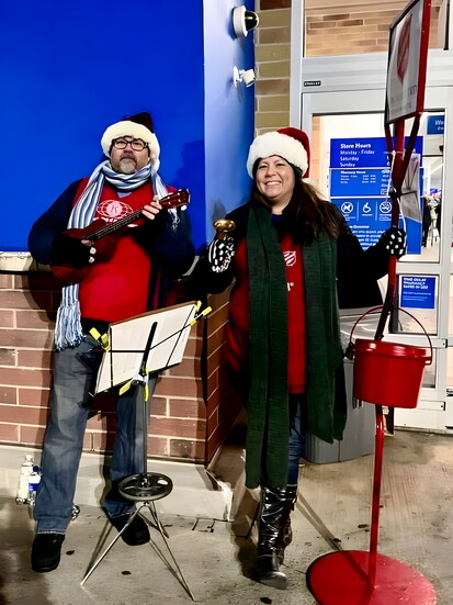 Mount Clemens Kiwanis ringing bells for The Salvation Army