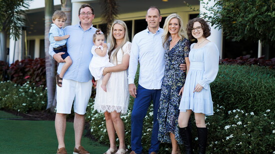 The Giles family. Patients who raised their family on Preventative Holistic Chiropractic care who now raise their family that way.