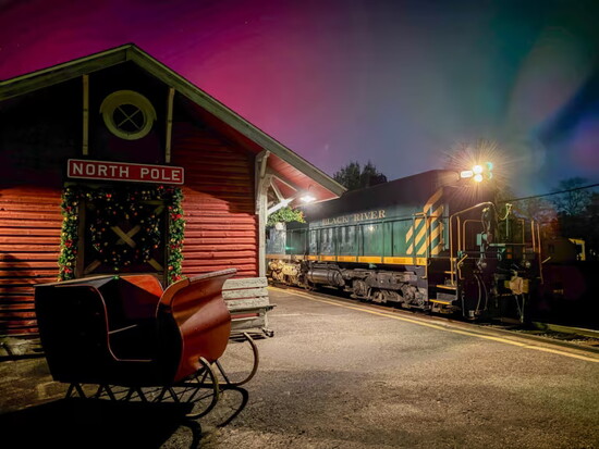 Black River & Western Railroad Santa Express