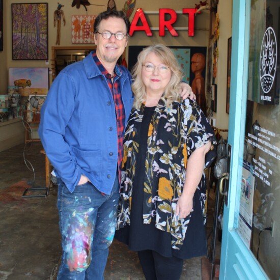 Wildfire Gallery owners Greg and Denice Erway